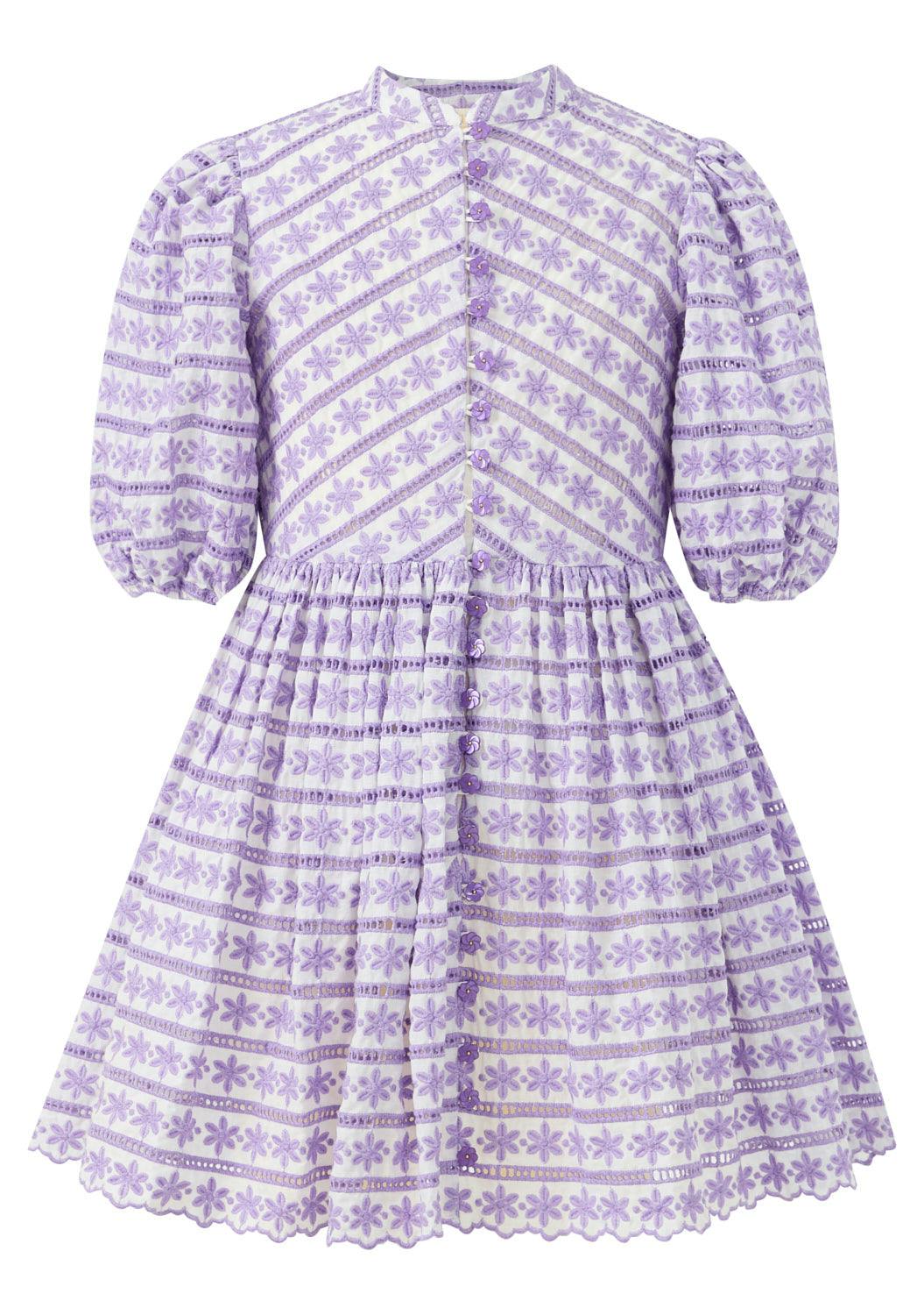 Odessa Puff Sleeve Mini Dress