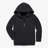 Kids zip hoodie in winter seasonal colors