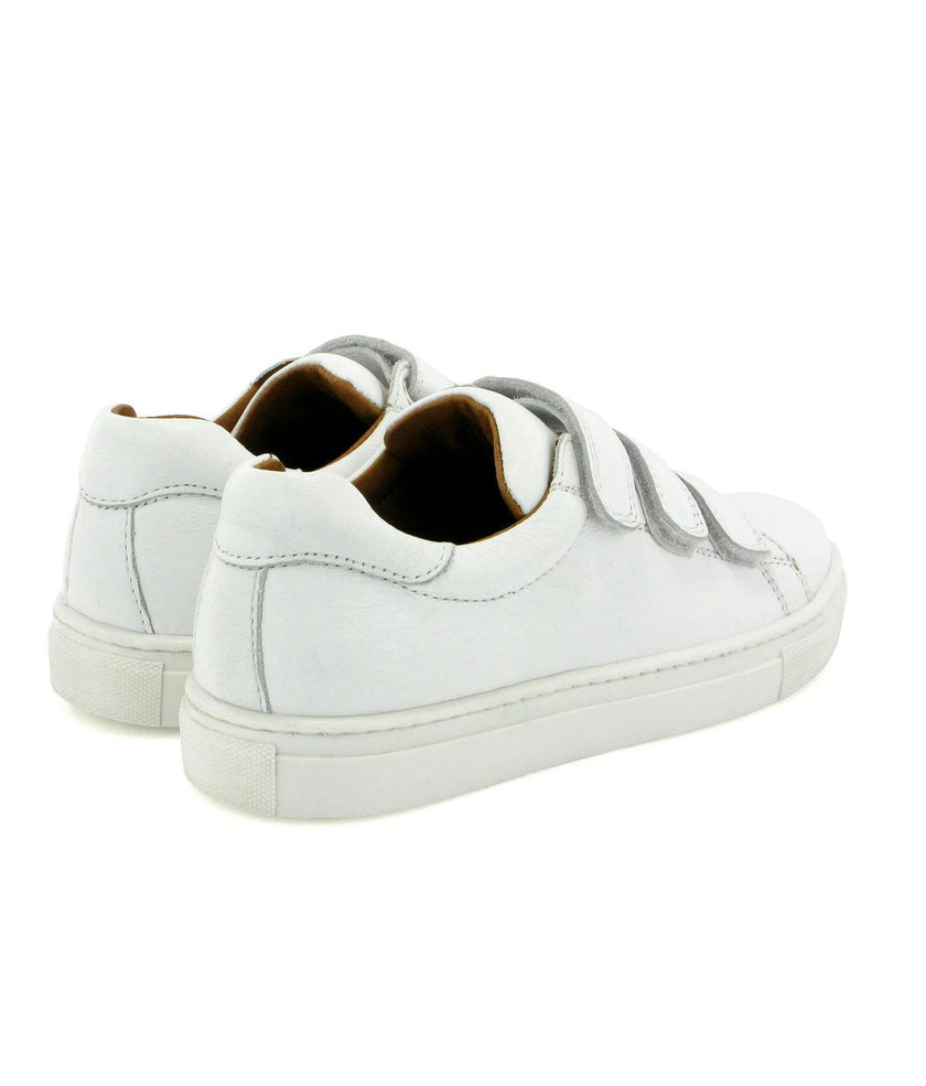 3 Straps Sneakers - white smooth