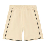 Sand Logo Stripe Sweatshorts