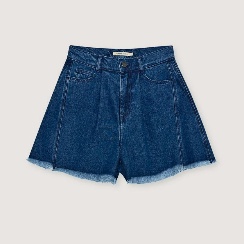 TNS Denim Woman Short Indigo Denim