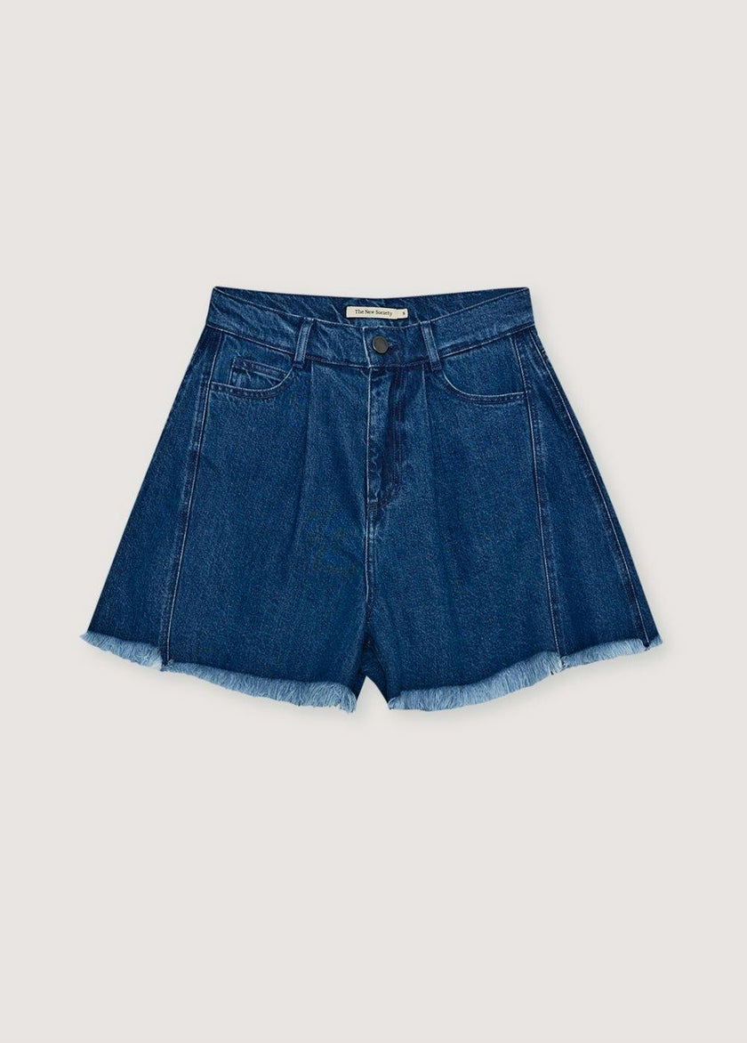 TNS Denim Woman Short Indigo Denim