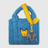 Sherpa Tote Bag – Cozy, Colorful & Convertible with Matching Coin Purse, Walter & Friends