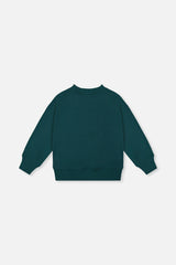 Fleece Sweatshirt Green Forest