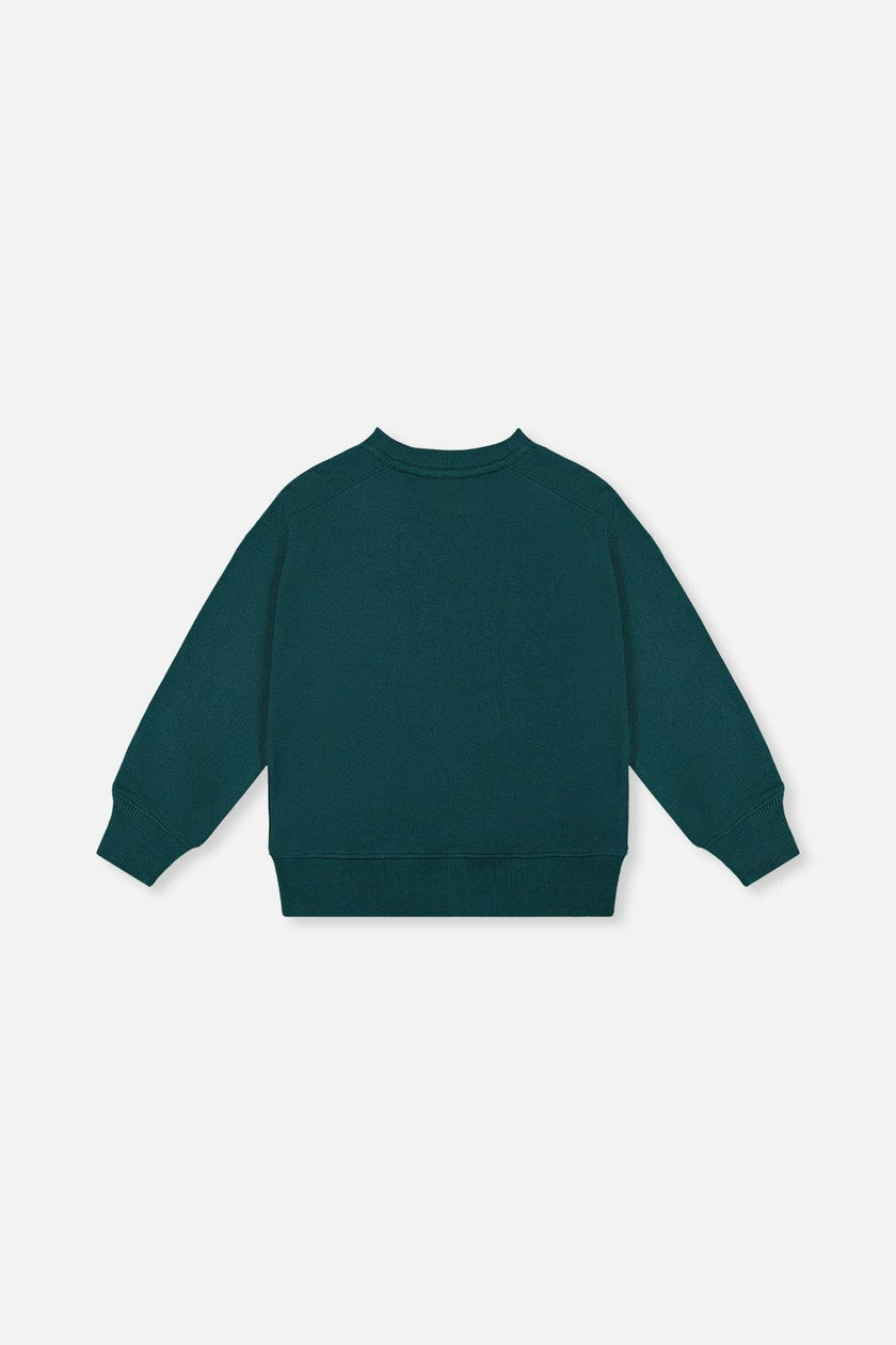 Fleece Sweatshirt Green Forest