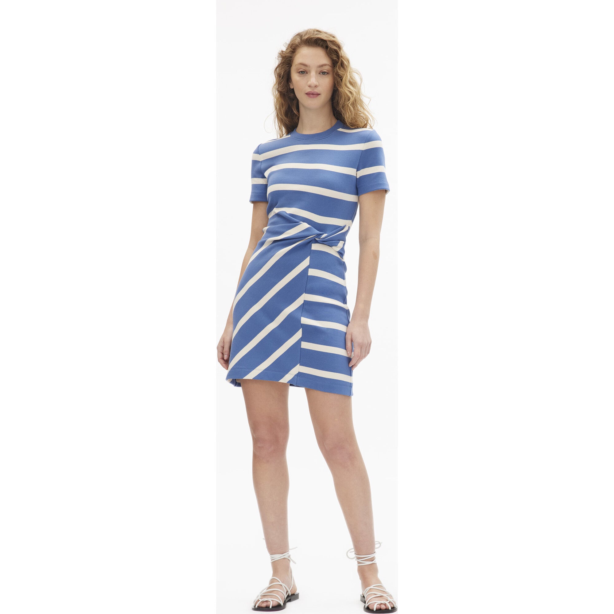 Short Striped Cody Dress, Stripes