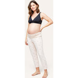 Women's Maternity Max C-Section Friendly Tapered Lounge Pant, Dots
