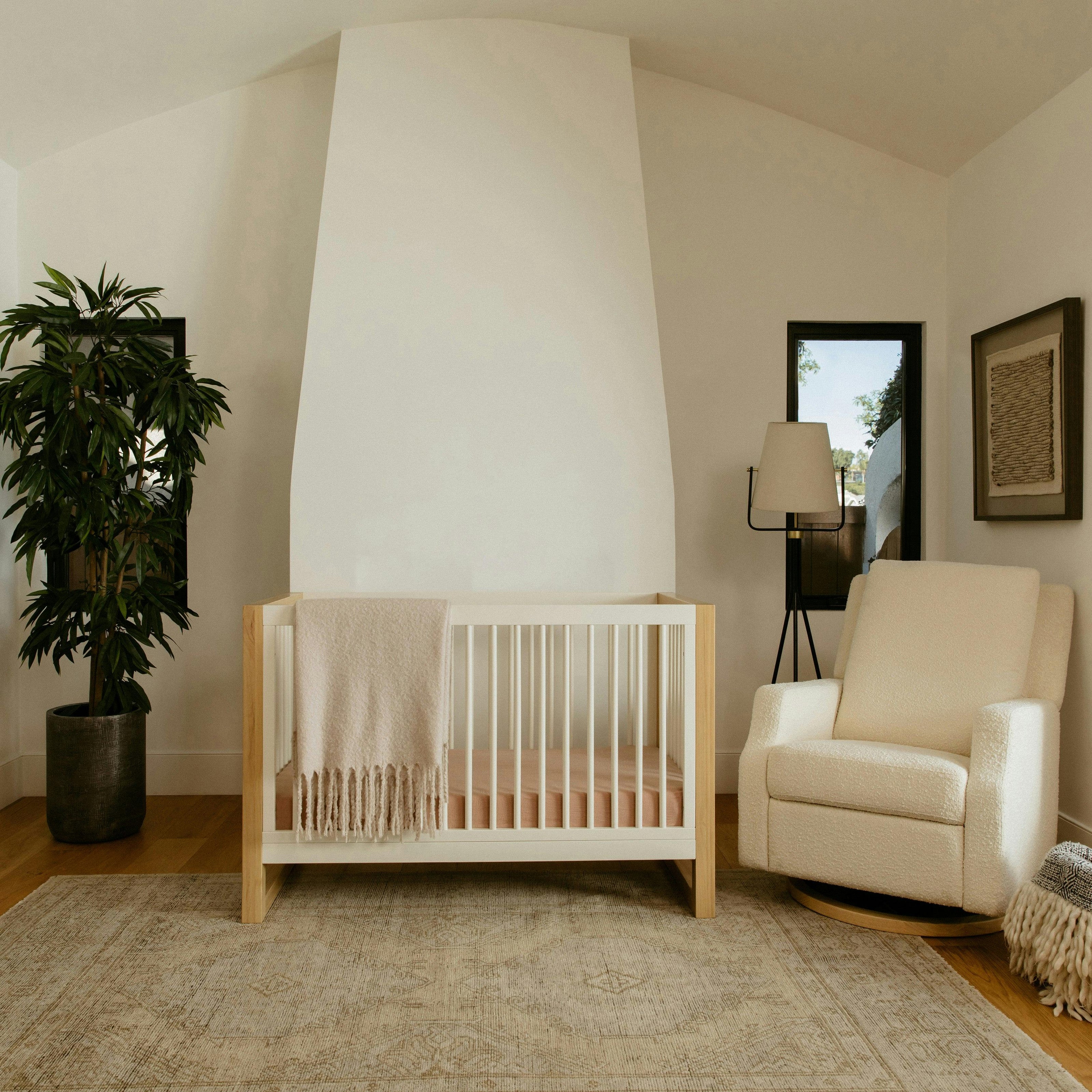 Namesake Nantucket 3-in-1 Convertible Crib with Toddler Bed Conversion Kit