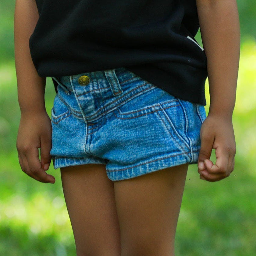 Cotton Denim Short