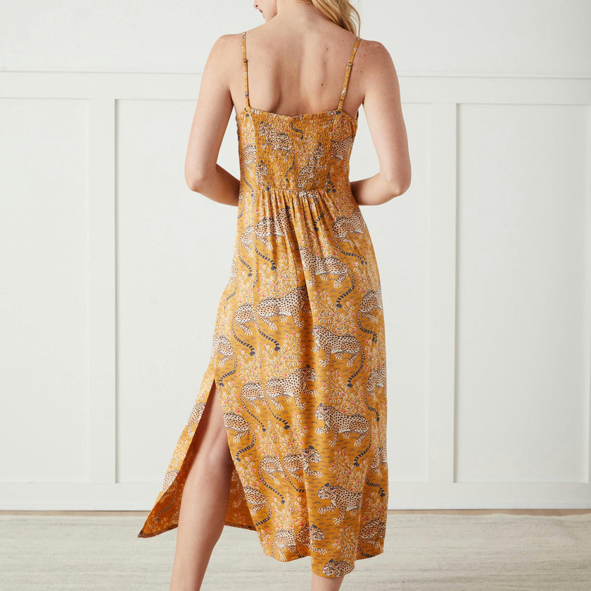 Bagheera - Eco Satin Chic to Sleep Nightie - Tobacco