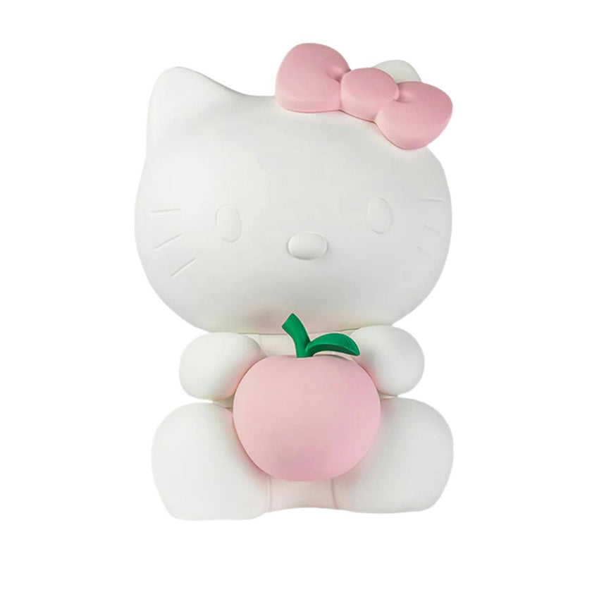 Hello Kitty APPLE Matt White with Pastel Pink Apple 10in