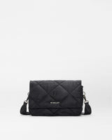 Black Madison Flap Crossbody