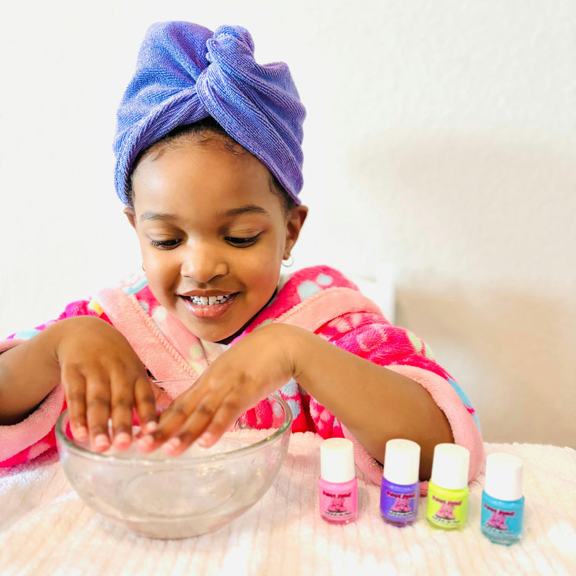 Funny Bunny Gift Set - Kids Non-toxic Nail Polish