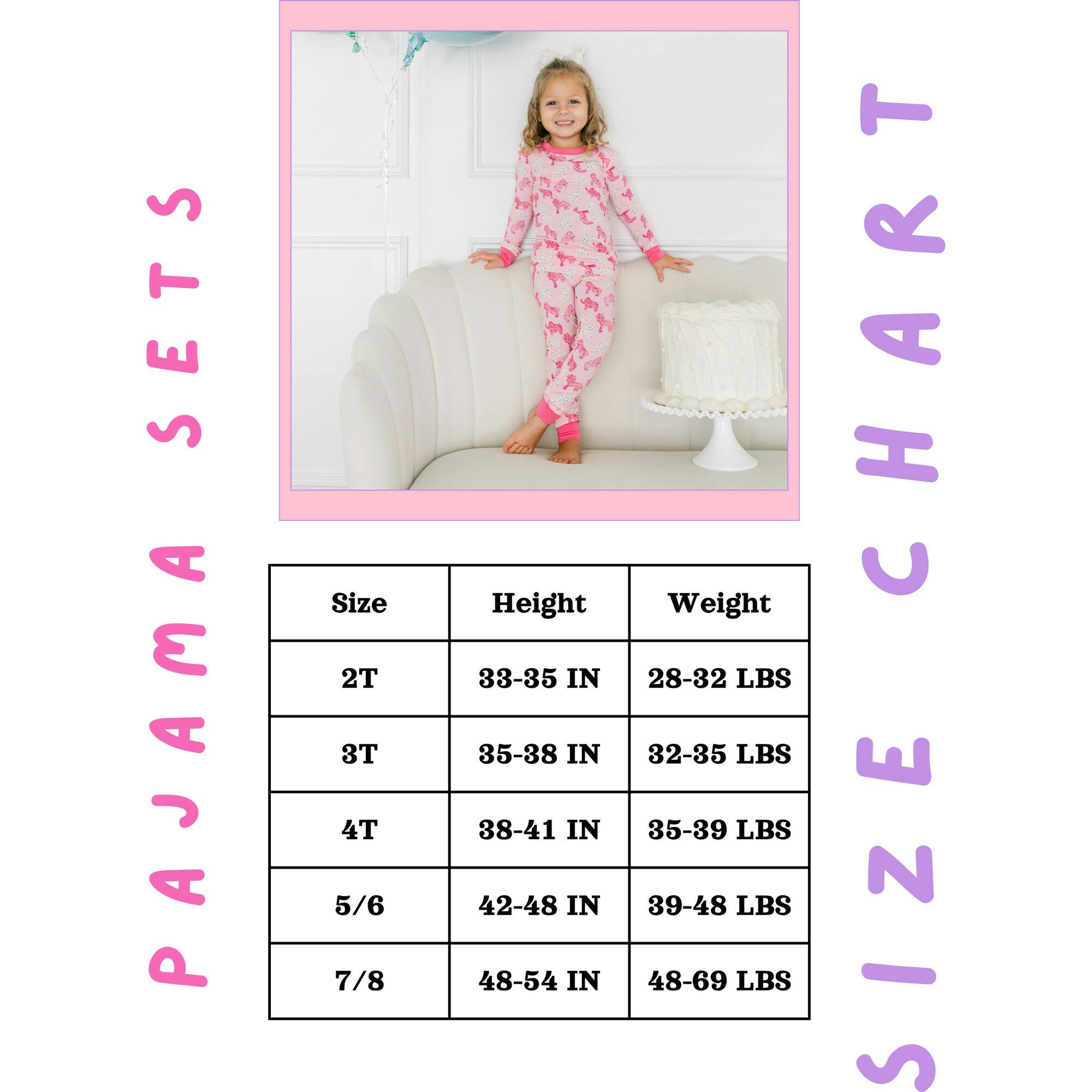 Pink Goldendoodle Bamboo PJ Set