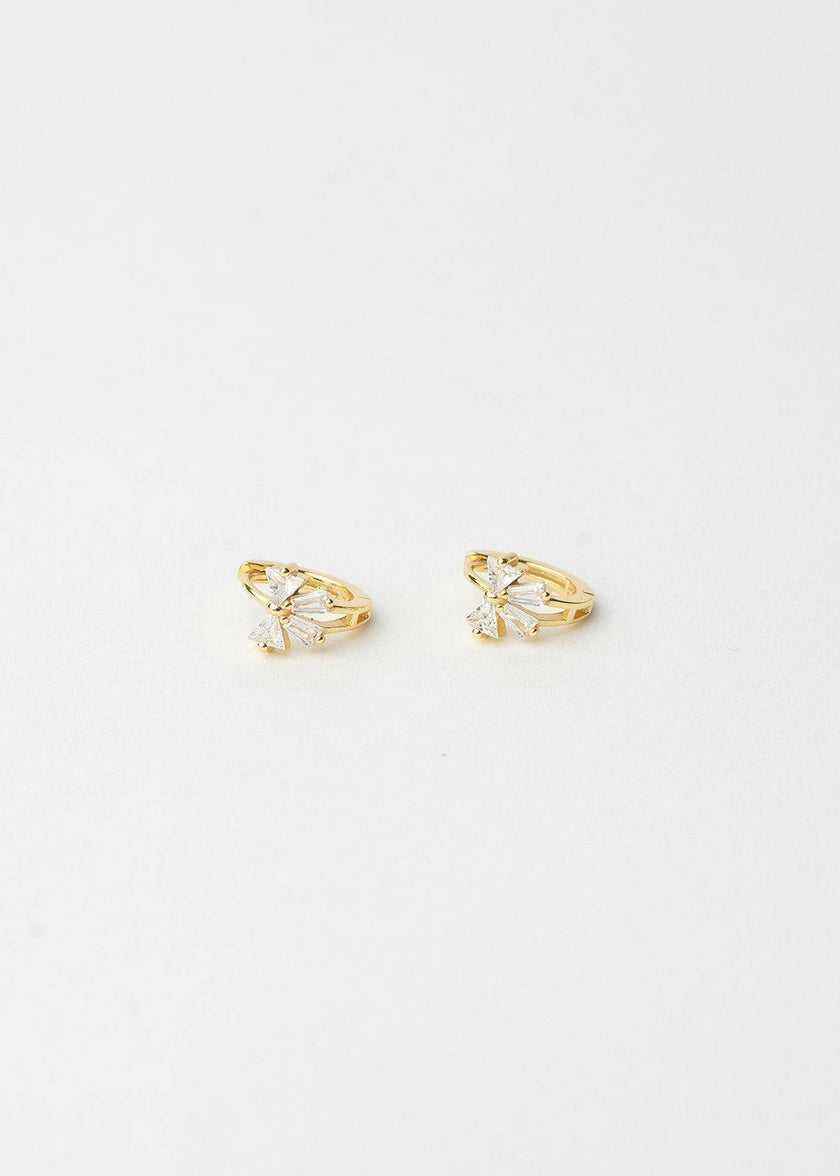 Bow Buckle Hoops