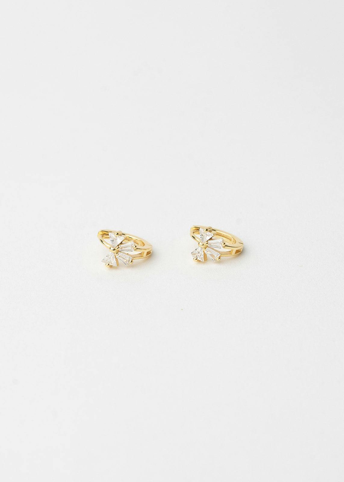 Bow Buckle Hoops