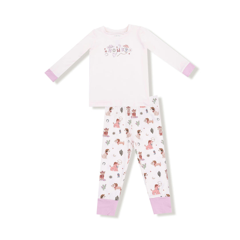 Cowgirl Dogs - Long Sleeve Loungewear Set