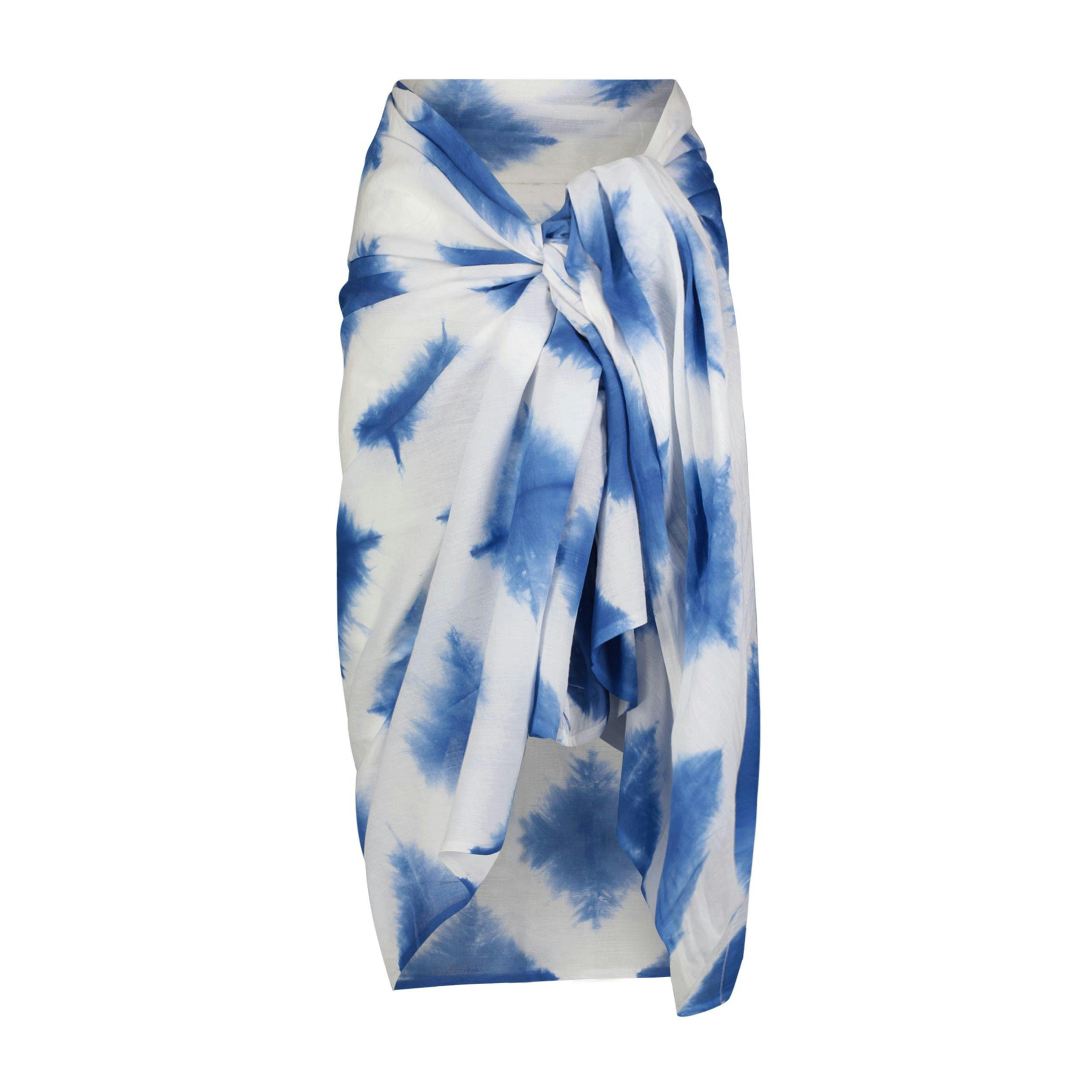 Cotton Saline Pareo Sky Dip Dye, Sky Dip Dye