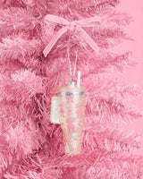 Girly Tumbler Ornament - glass ornament