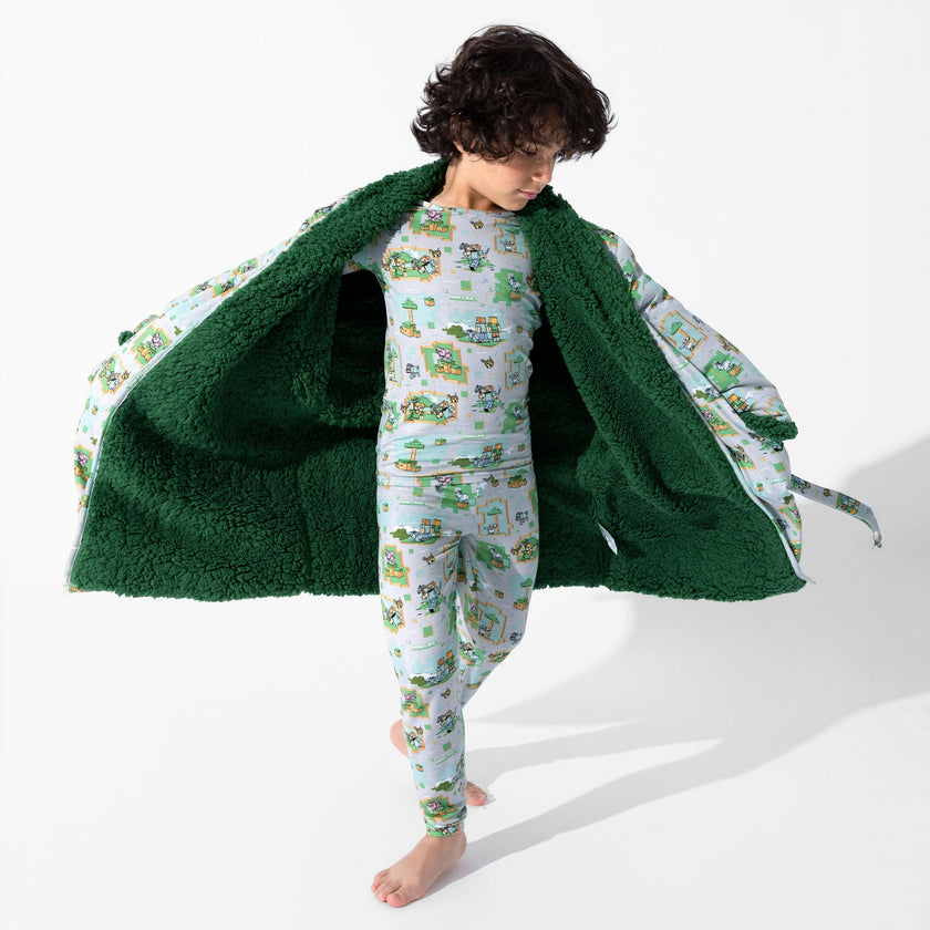 Minecraft: Overworld Dreams Bamboo Kids Pajamas