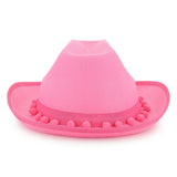 Western Hat Stars with pompoms