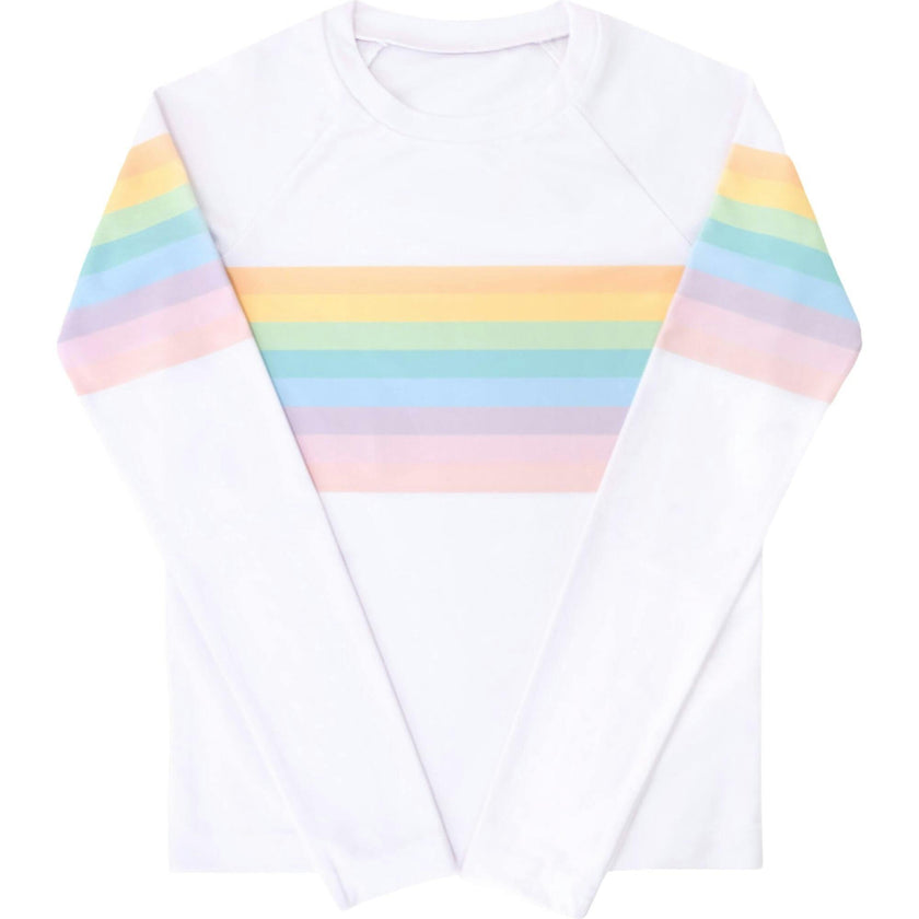 West Coast Rainbow Rash Guard