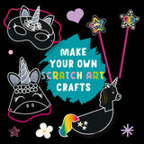 Scratch & Glitter Activity Book: Unicorns