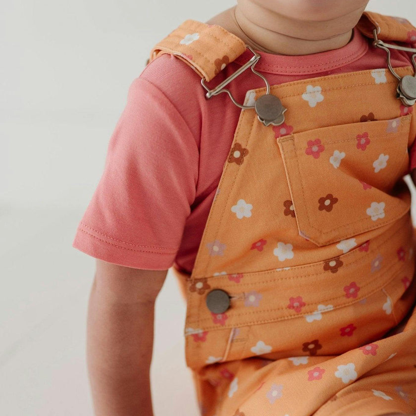 Baby Cotton Overalls Set