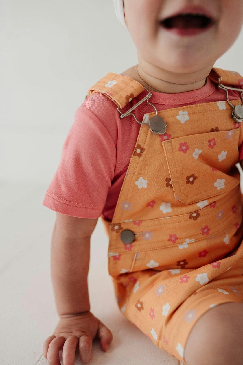Baby Cotton Overalls Set