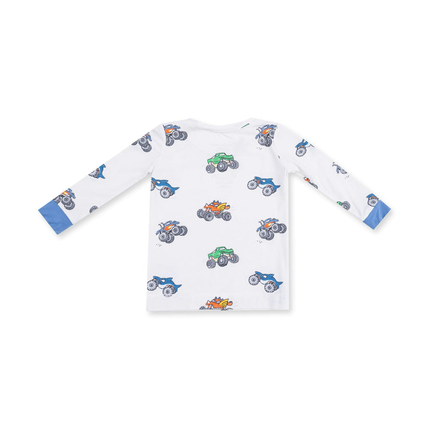 Monster Trucks - Long Sleeve Loungewear Set