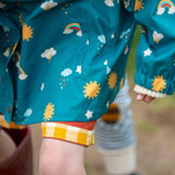 Rainbow Days Recycled Waterproof Raincoat, Green