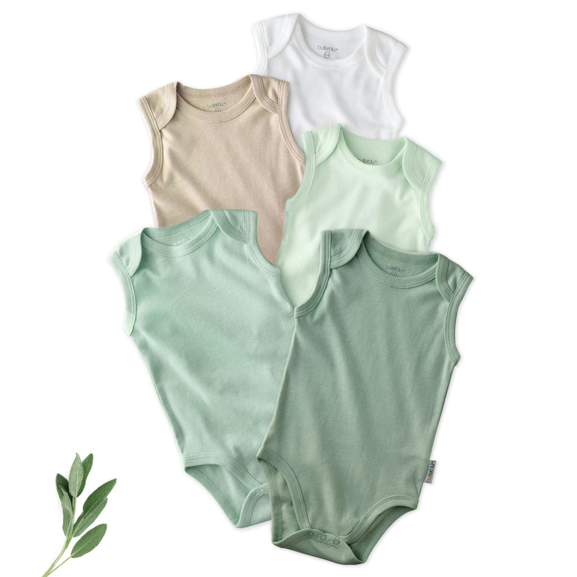 SAM 5-Pack Sleeveless Bodysuits