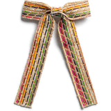 Tabitha Luxe Linen Long Tail Clip