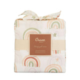 Parker Rainbow Cotton Quilted Change Pad Cover
