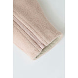 Teddy Fleece Baby Suit, Pink