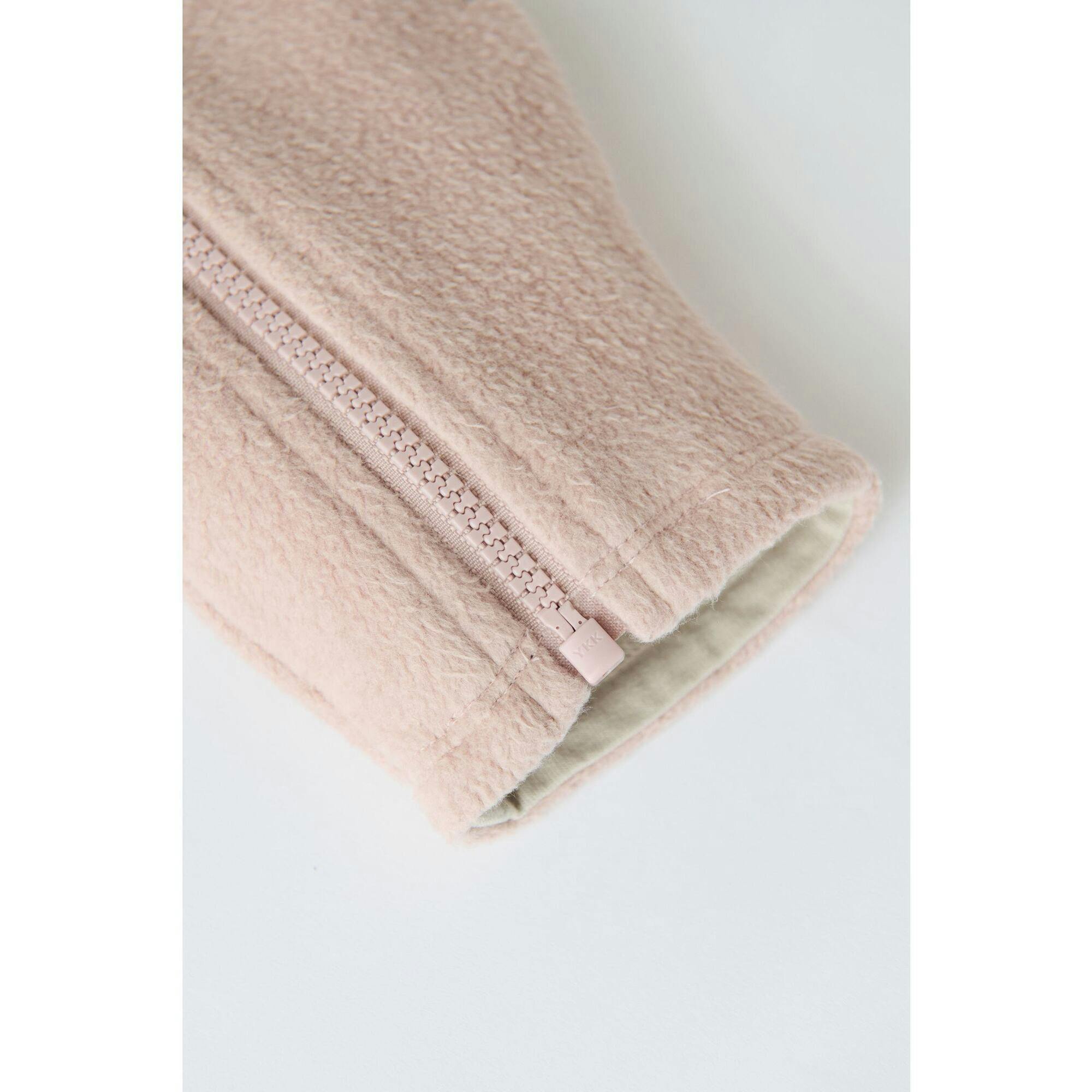 Teddy Fleece Baby Suit, Pink
