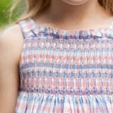 Esme Girl Dress - Spring Sherbet