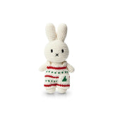 Miffy in Christmas Crochet Dress