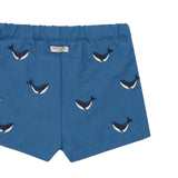 Wangu Swim Shorts | Whales | Royal Blue