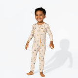 Football Bamboo Convertible Footie