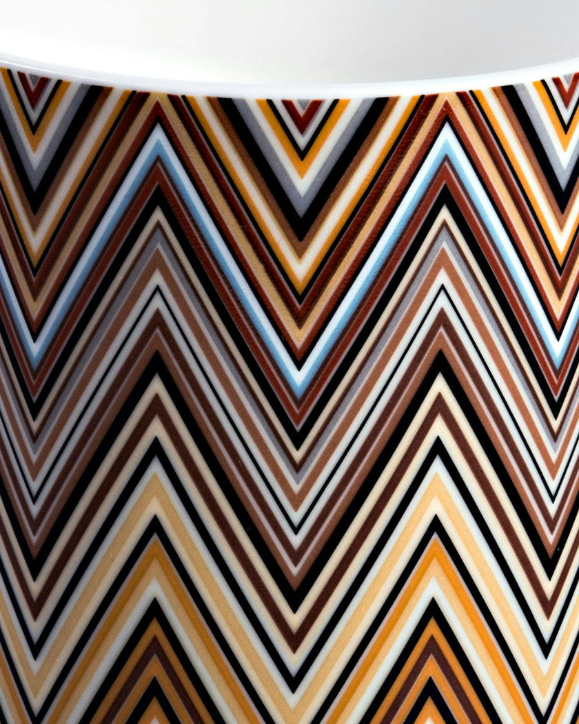 High Vase Zig Zag  Jarris 148 Diam. 6.3"
