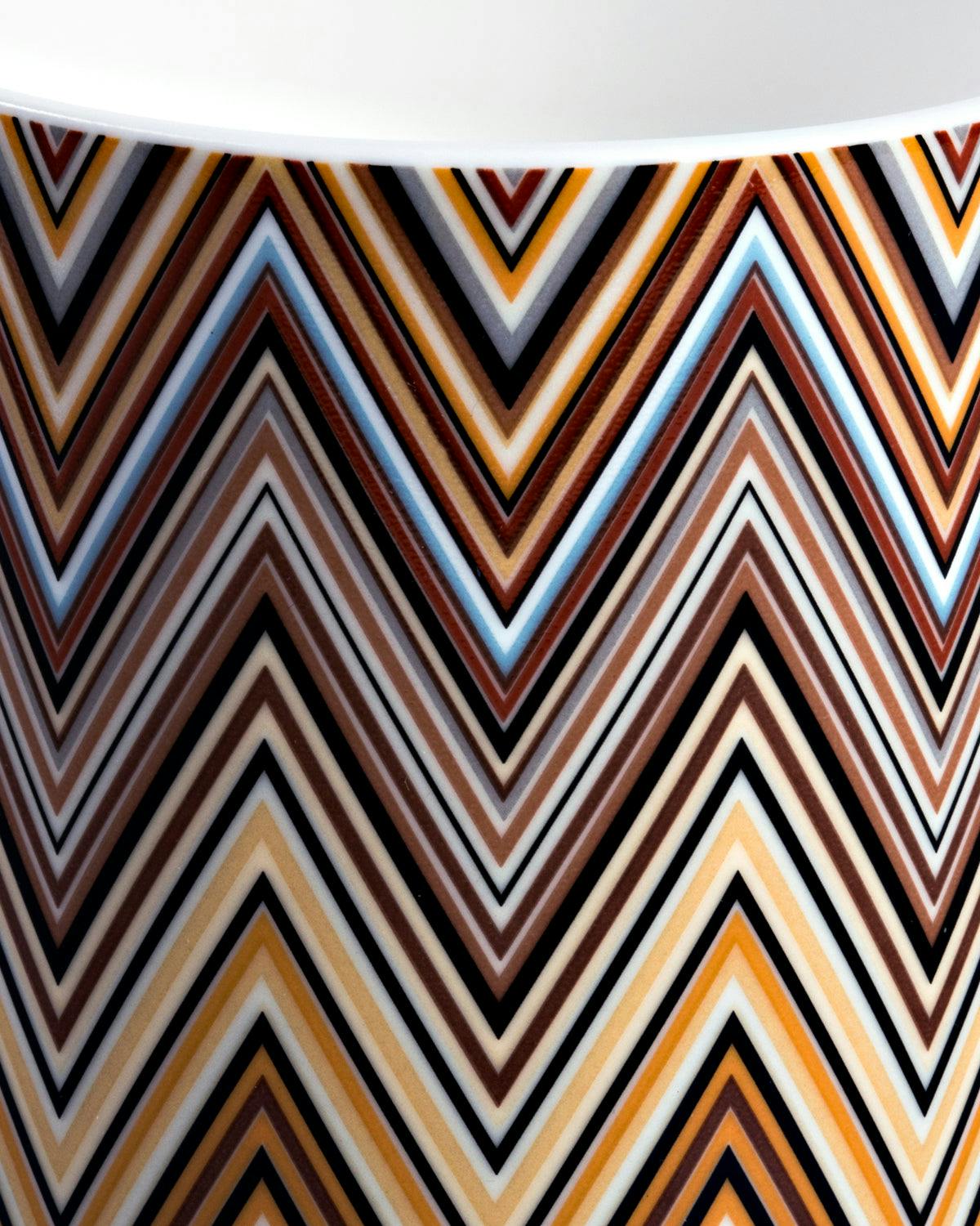 Coffee Cup & Saucer Zig Zag Set of 2 In Luxury Box Jarris 148 Diam. 2.3