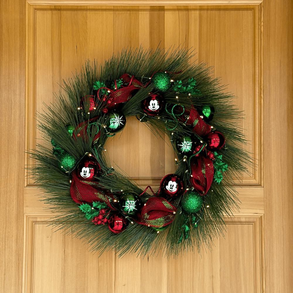 Disney® Mickey Mouse Christmas Wreath Pre-Lit