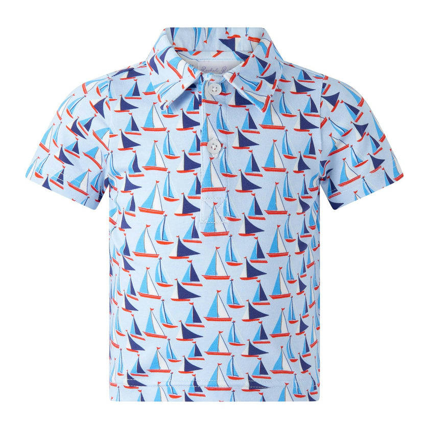 Sailboat Polo & Short Set