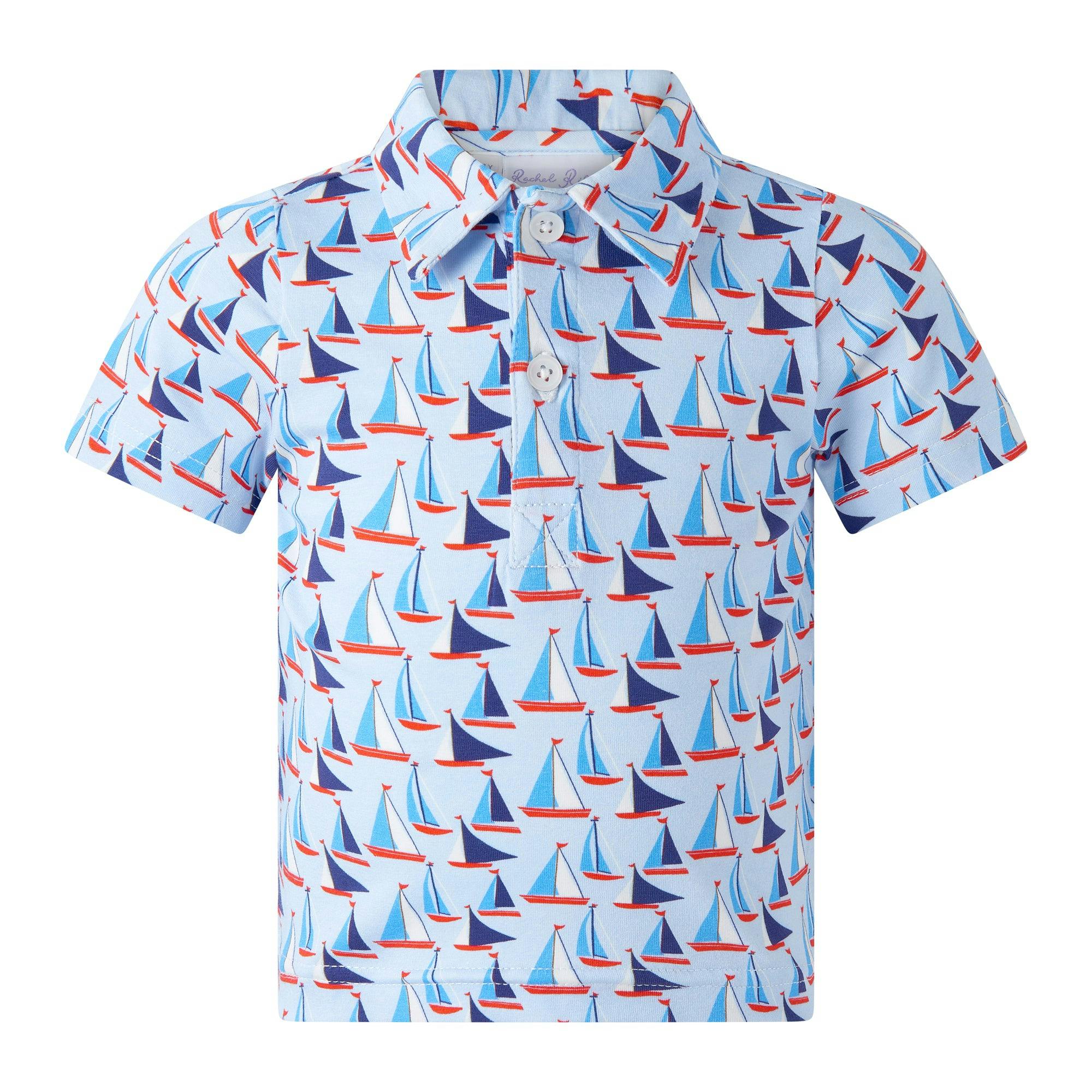 Sailboat Polo & Short Set