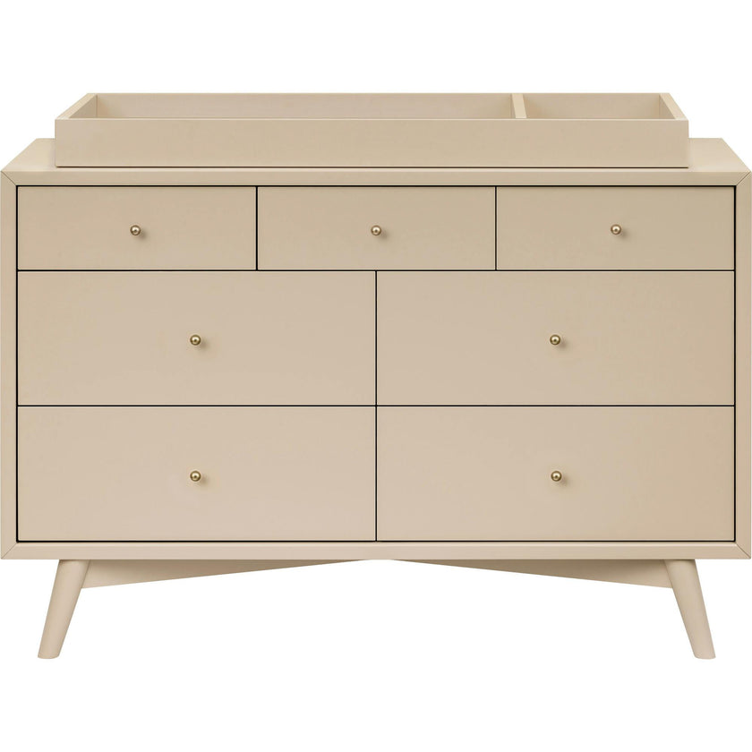 Universal Wide Removable Changing Tray in Taupe