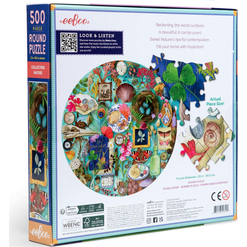 Piece&Love: Collecting Nature - 500 pc Puzzle