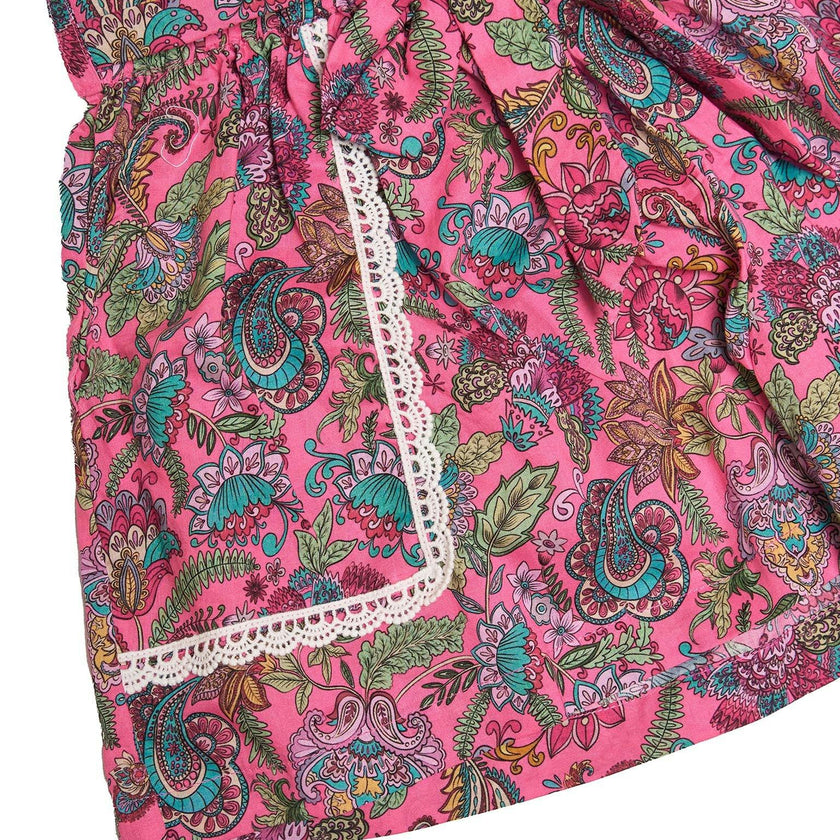 Girls Cotton Shorts – Lightweight Summer Style (Liberty)