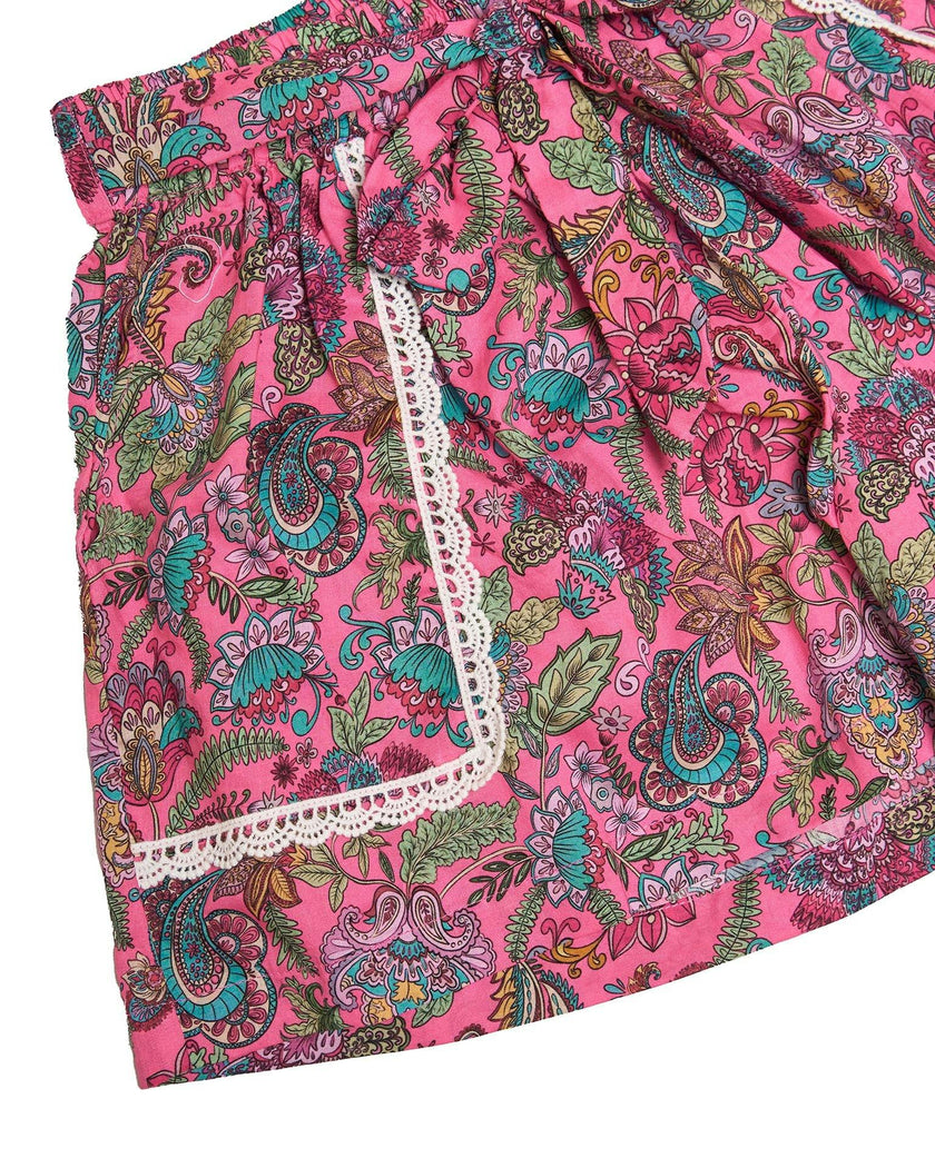 Girls Cotton Shorts – Lightweight Summer Style (Liberty)