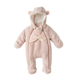 Pink Bow Welsoft Babysuit